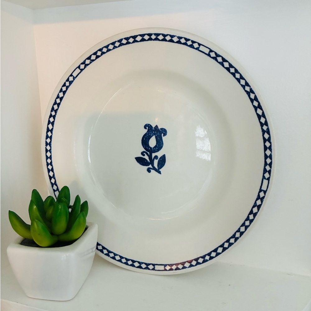 Vintage Churchill England Plates for IKEA, set of 2